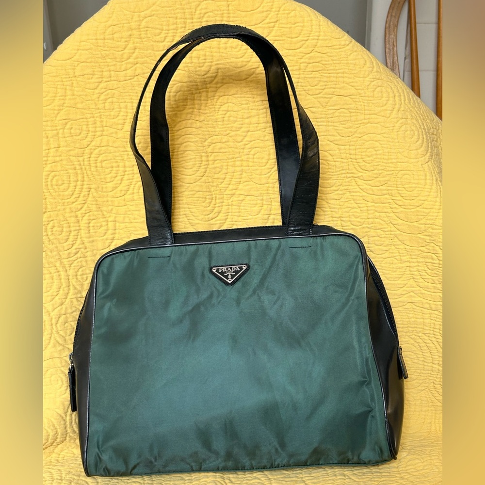 Prada shoulder bag in tessuto nylon.